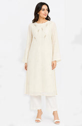 Off White Dress