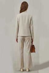 Beige Wool Co-Ord set