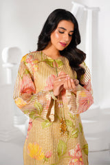 Organza Printed Co-Ord Suit