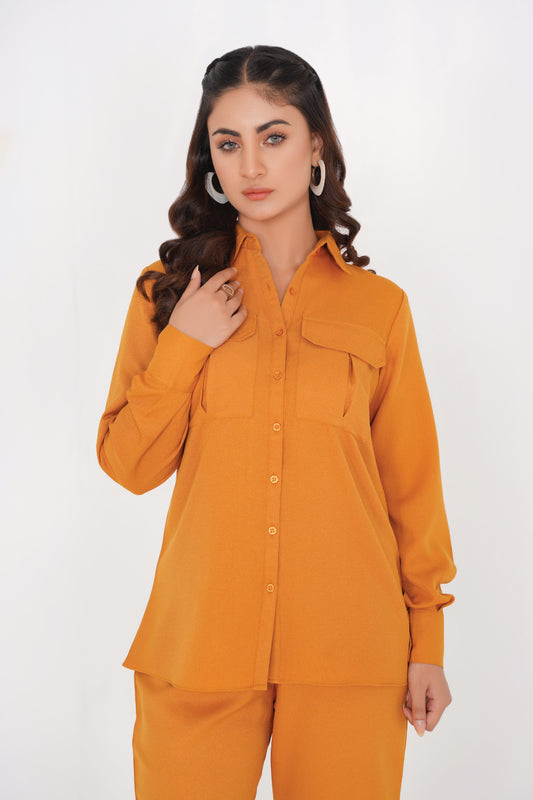 Mustard  Co-ord Set