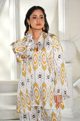 Silk Floral Co-Ords Suit