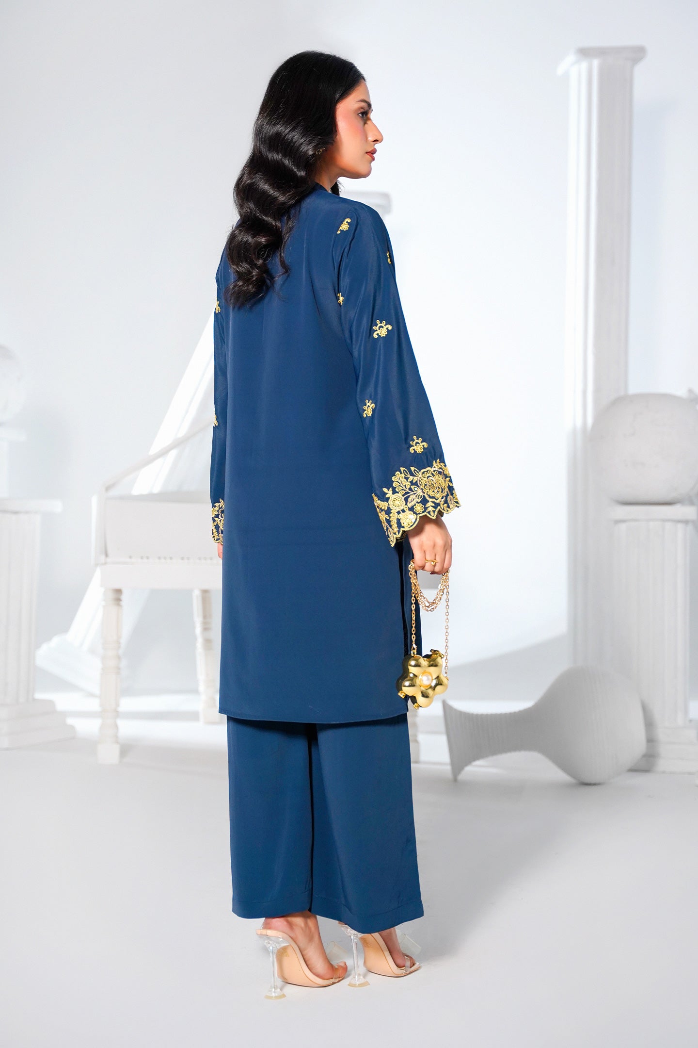 Embroidered Co-Ord Suit