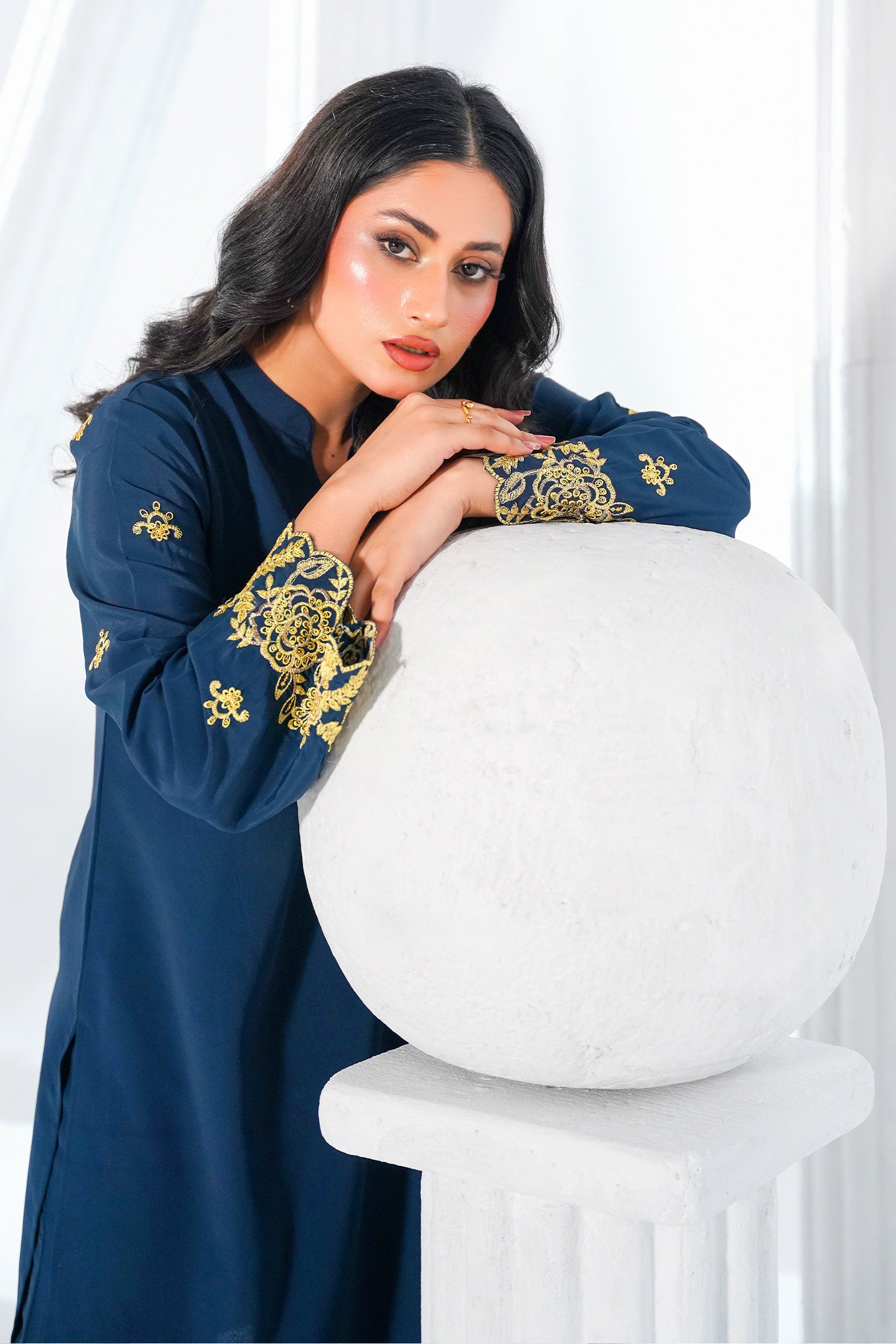 Embroidered Co-Ord Suit