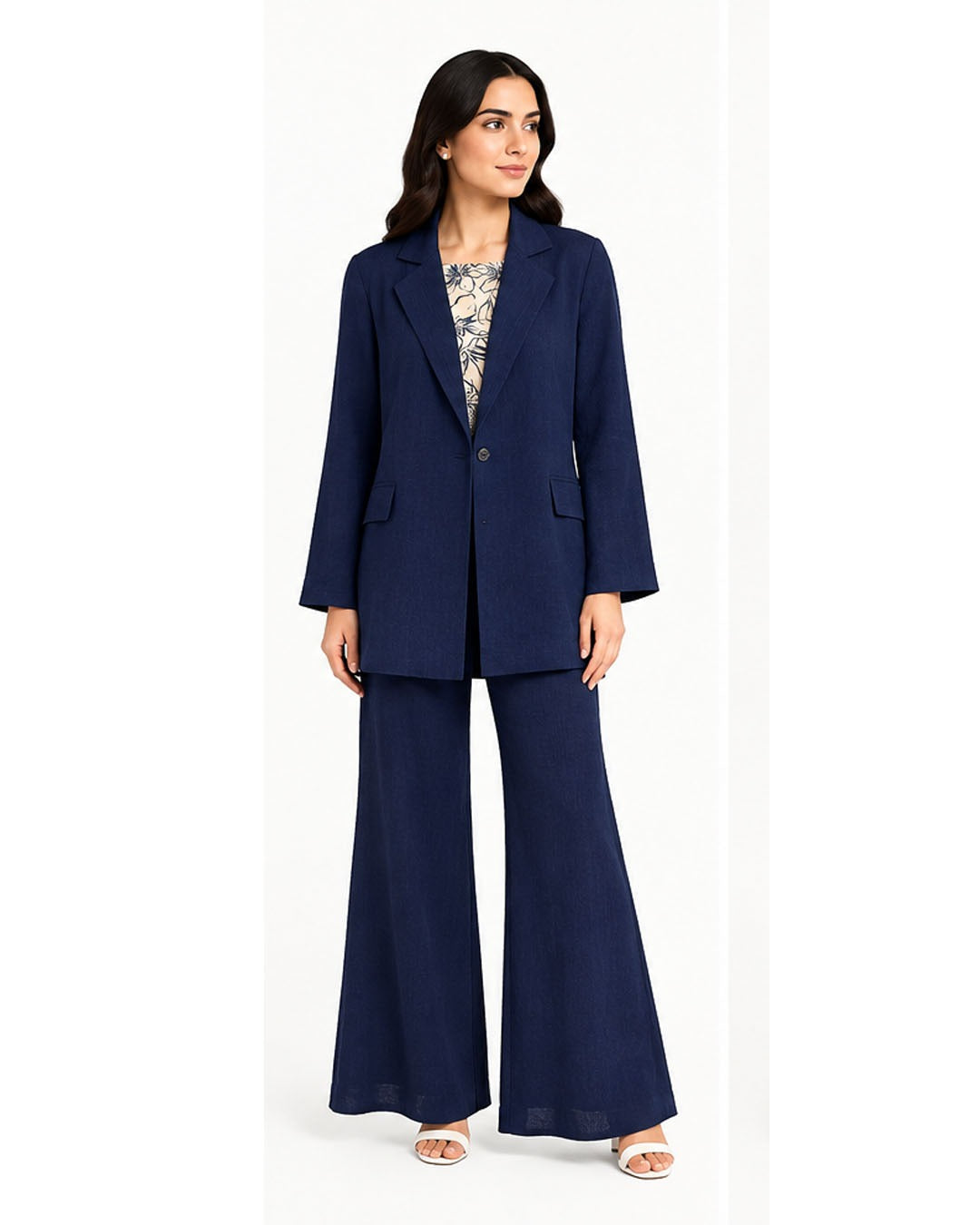 Bubble Georgette Co-ord Suit