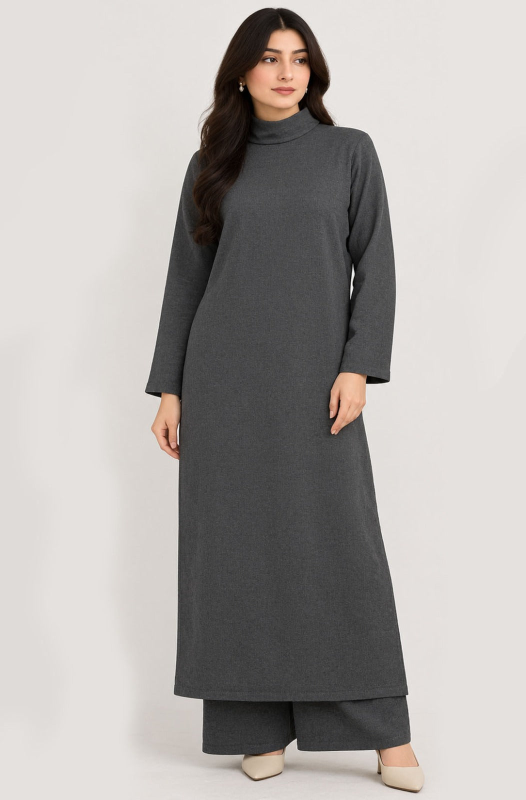 (Gray) Co Ord Suit