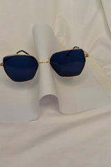 Gold Rimmed Sunglasses
