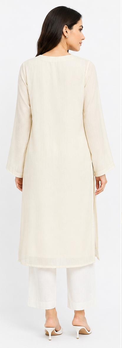 Off White Dress
