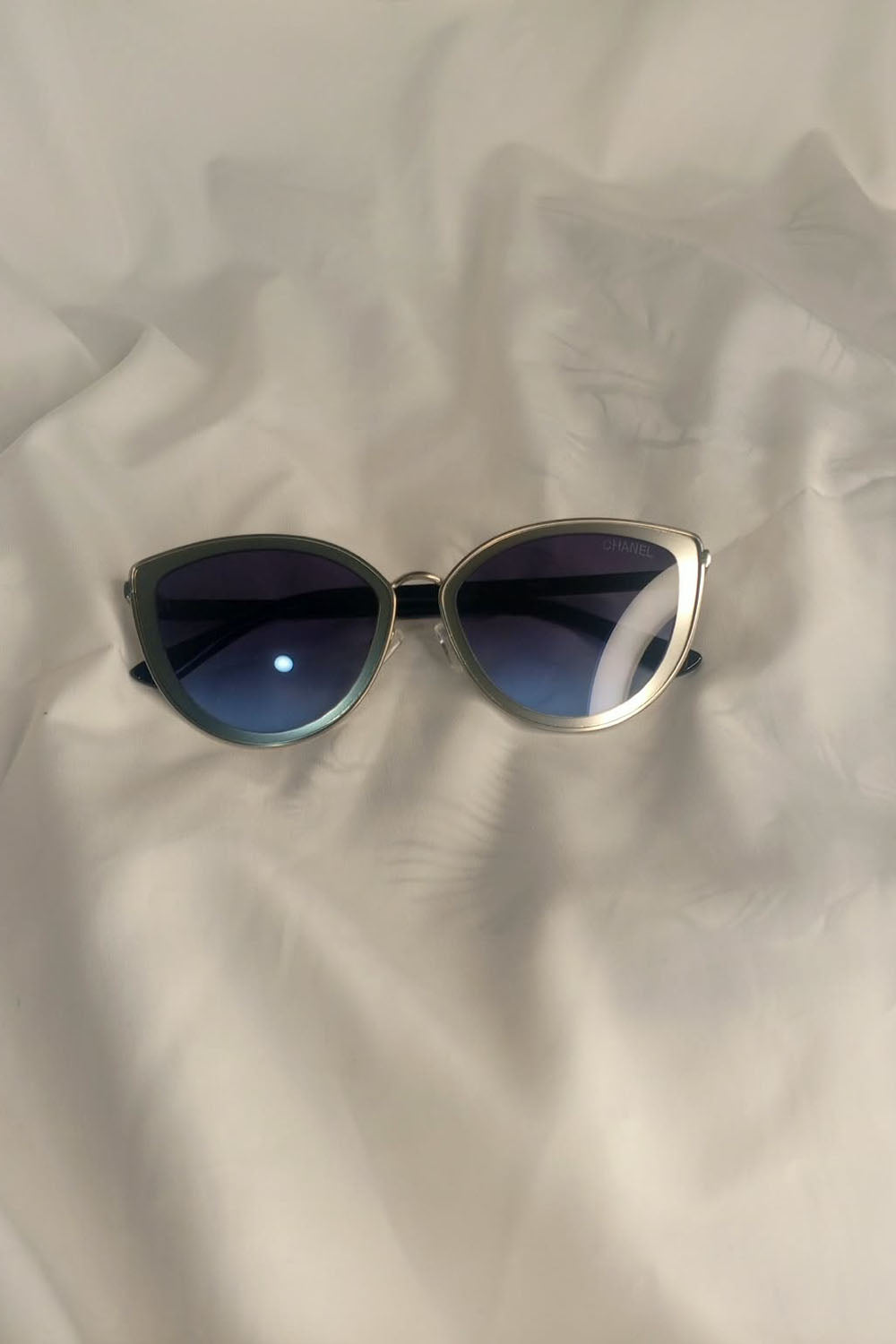Cat-Eye Gradient Sunglasses